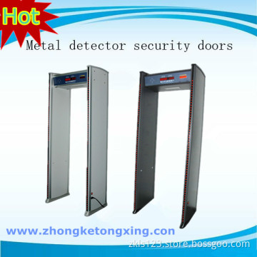 6 Zones Professional Waterproof Walk Through Metal Detector